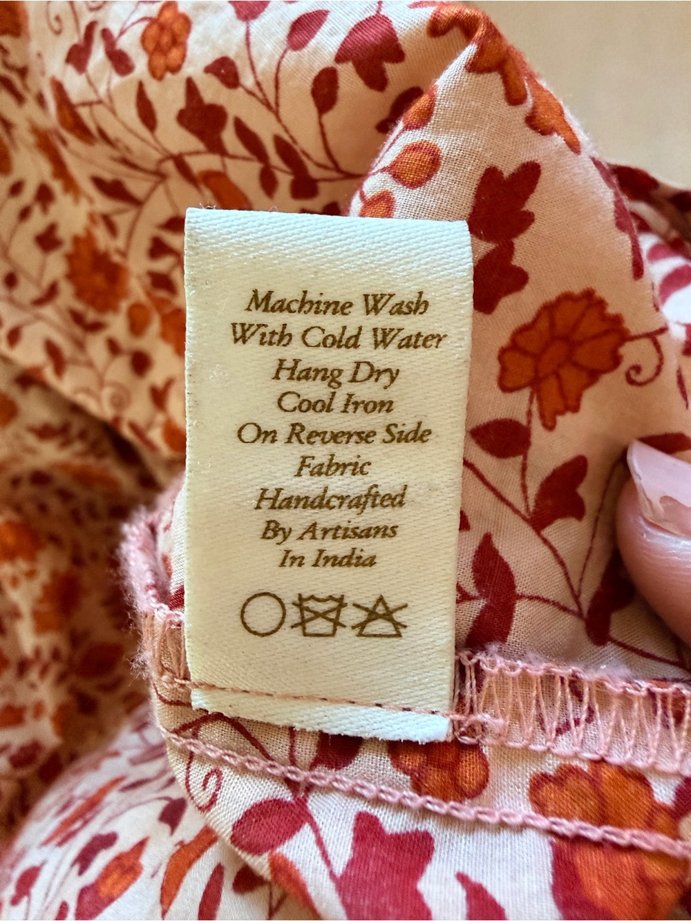 Christy Dawn Dawn Dress XS Organic Cotton Floral Prairie Maxi USA - Picture 8 of 11
